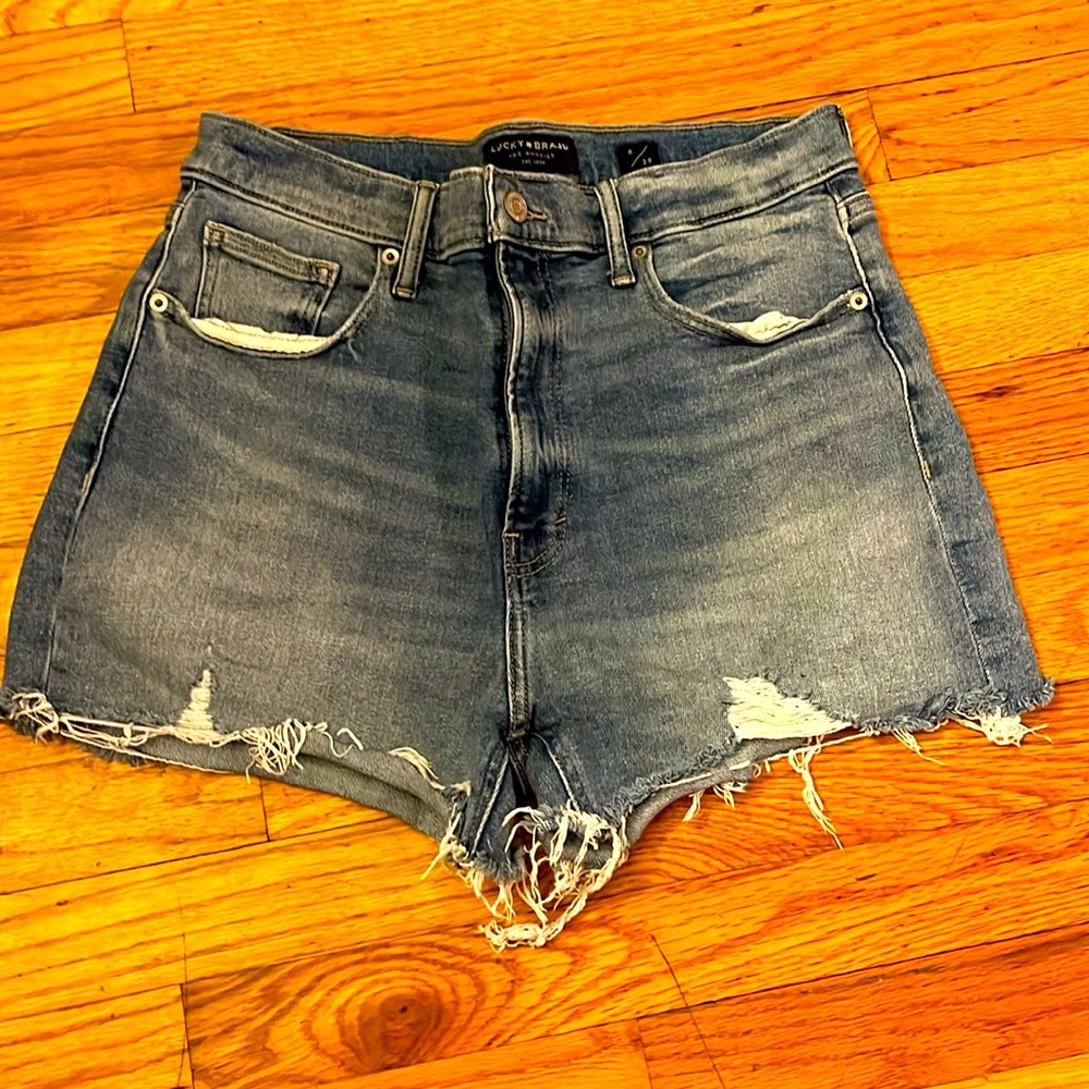 High Rise Mom Shorts! Lucky Brand